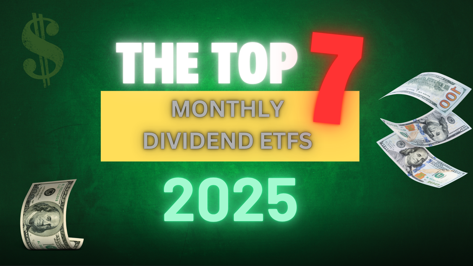Top 7 Monthly Dividend ETFs for 2025: Best Picks for Passive Income